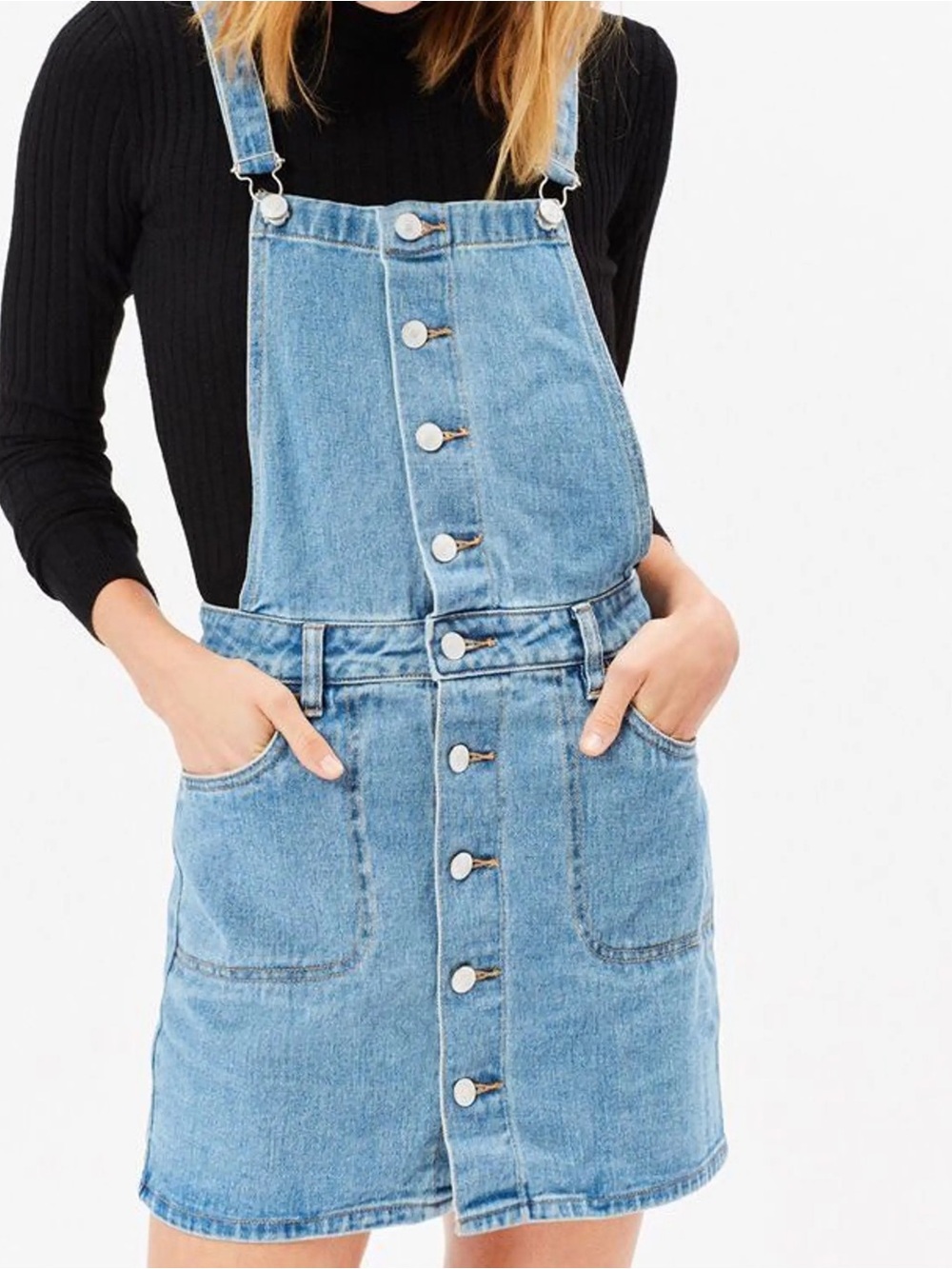 PacSun Denim Overall Dress